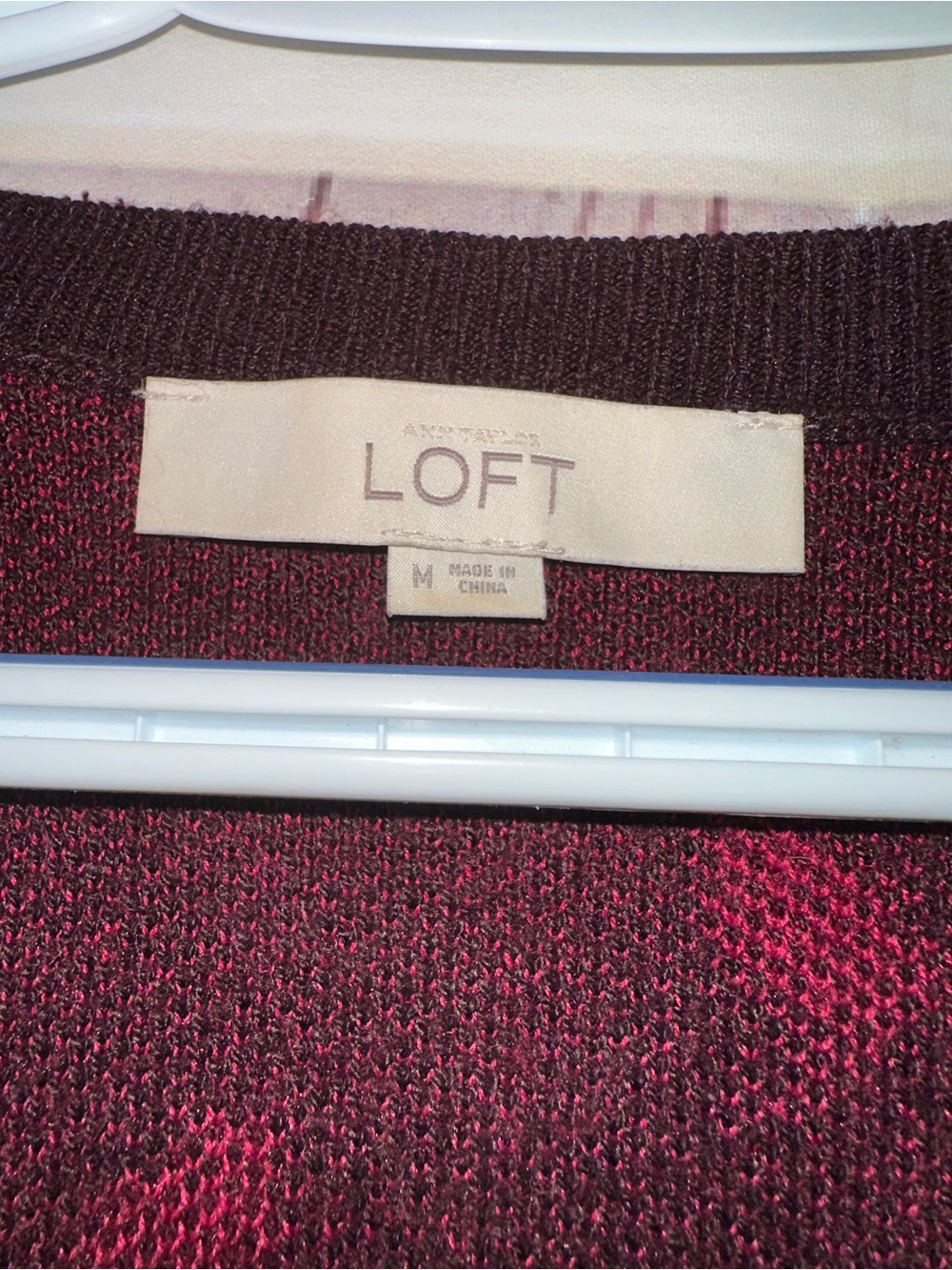 LOFT Cat Pattern Cardigan - Picture 2 of 8